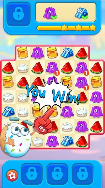 Sugar Heroes - juego match-3 Screenshot 1