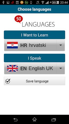 Learn Croatian - 50 languages スクリーンショット 1