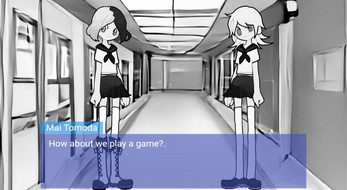 A Quick Rejection: a rushed visual novel. Screenshot 1