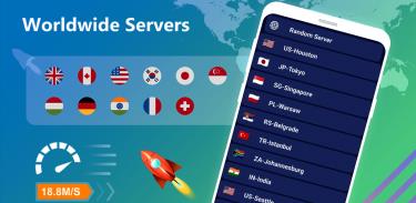 SpeeSpeed VPN ဖန်သားပြင်ဓာတ်ပုံ 1