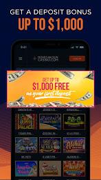 Mohegan Sun NJ - Online Casino Capture d'écran 1