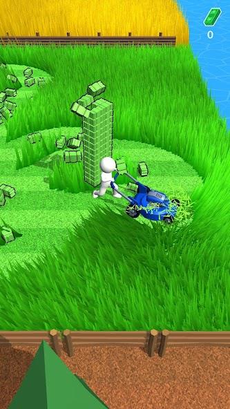 Stone Grass: Mowing Simulator Mod Ảnh chụp màn hình 1