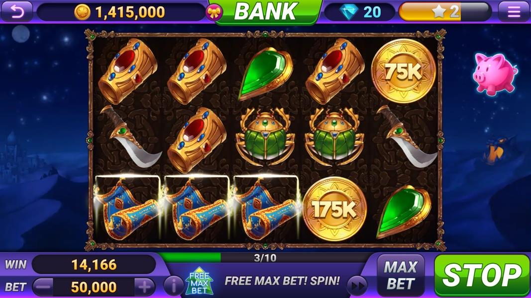 Casino slots ဖန်သားပြင်ဓာတ်ပုံ 2