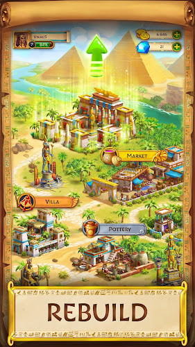 Jewels of Egypt・Match 3 Puzzle Capture d'écran 1