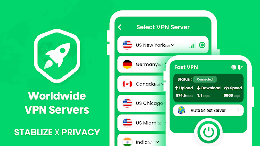 Fast VPN - Fast & Secure Captura de tela 0