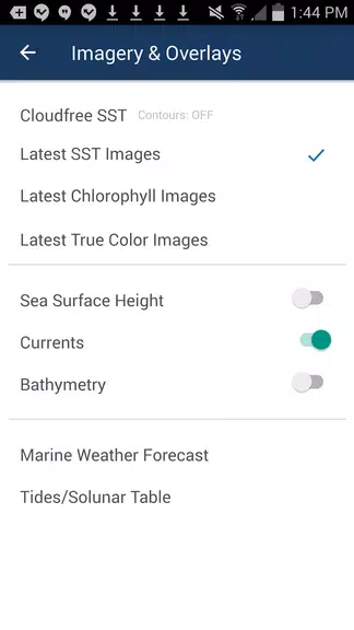 FishTrack - Fishing Charts ဖန်သားပြင်ဓာတ်ပုံ 1