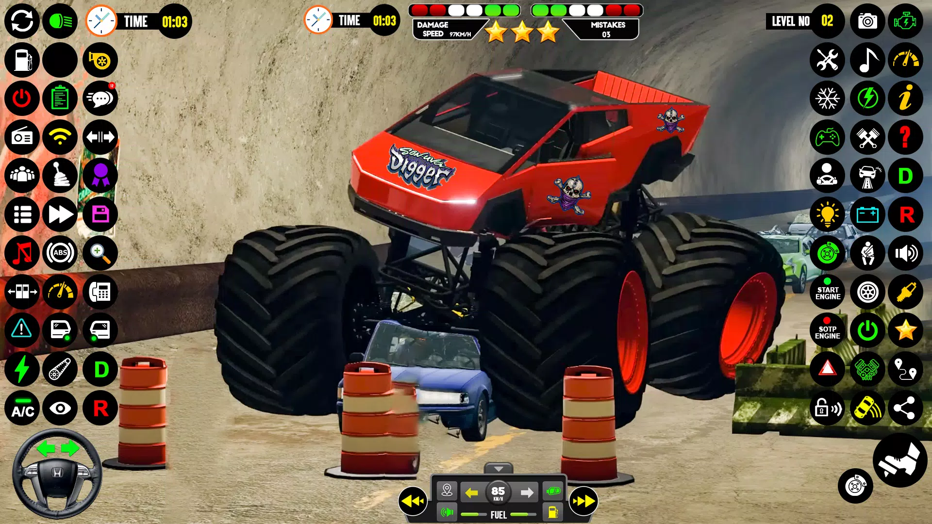 4x4 Monster Truck Game - Derby Screenshot 3