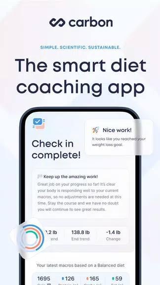 Carbon - Macro Coach & Tracker 螢幕截圖 0