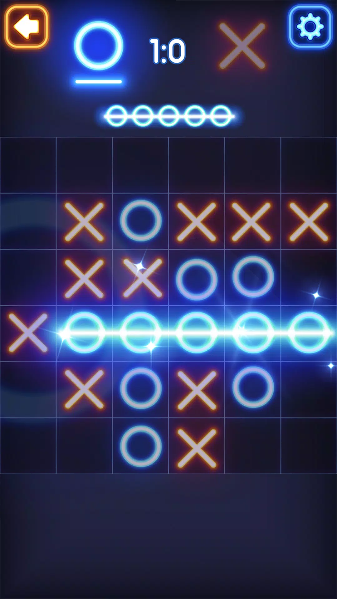 Schermata Tic Tac Toe Glow 3