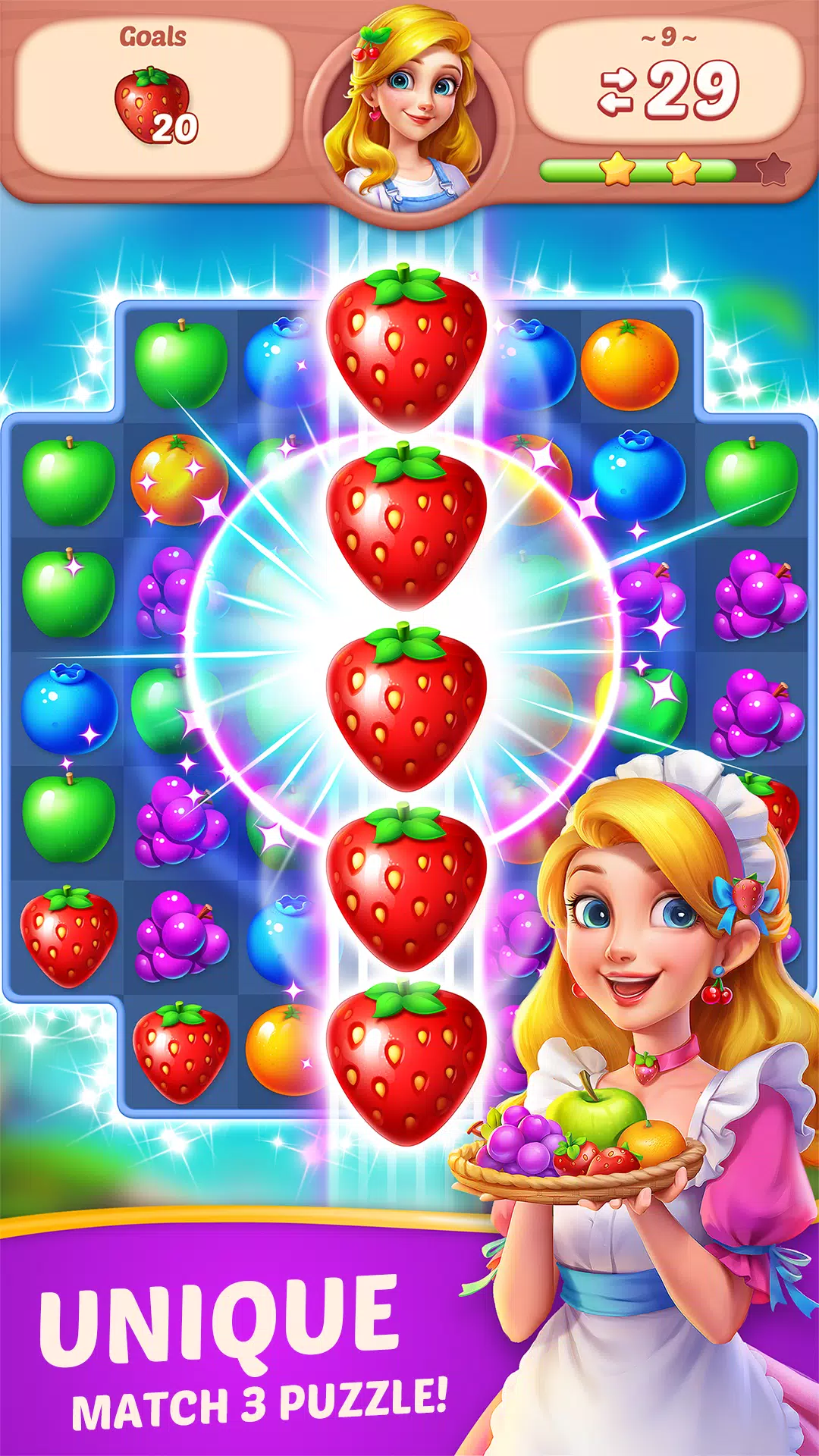 Fruit Diary - Jogos offline Captura de tela 0