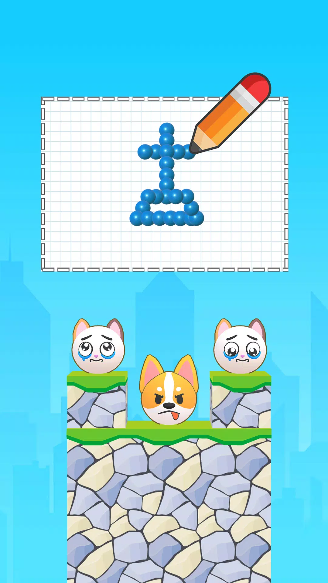 Draw Puzzle: Break The Dog Capture d'écran 0