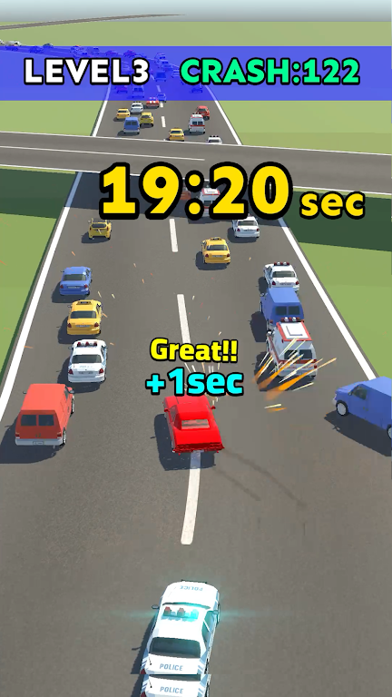 Car Chase And Crash Run スクリーンショット 3