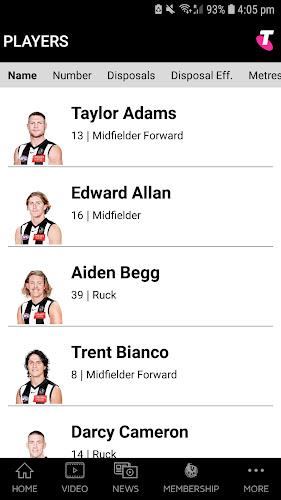 Collingwood Official App Ekran Görüntüsü 2