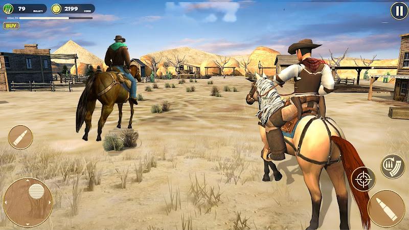 West Cowboy Game : Horse Game Screenshot 2