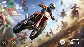 Motocross Beach Bike Games 3D Ảnh chụp màn hình 2