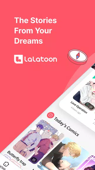 Lalatoon - Comics e Webtoons Captura de tela 3