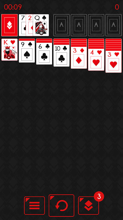 Schermata Solitaire - Klondike Redstone 1