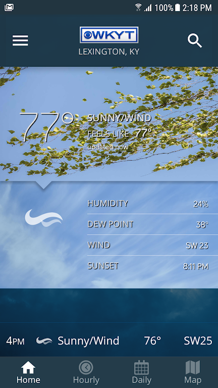 WKYT Weather 螢幕截圖 0