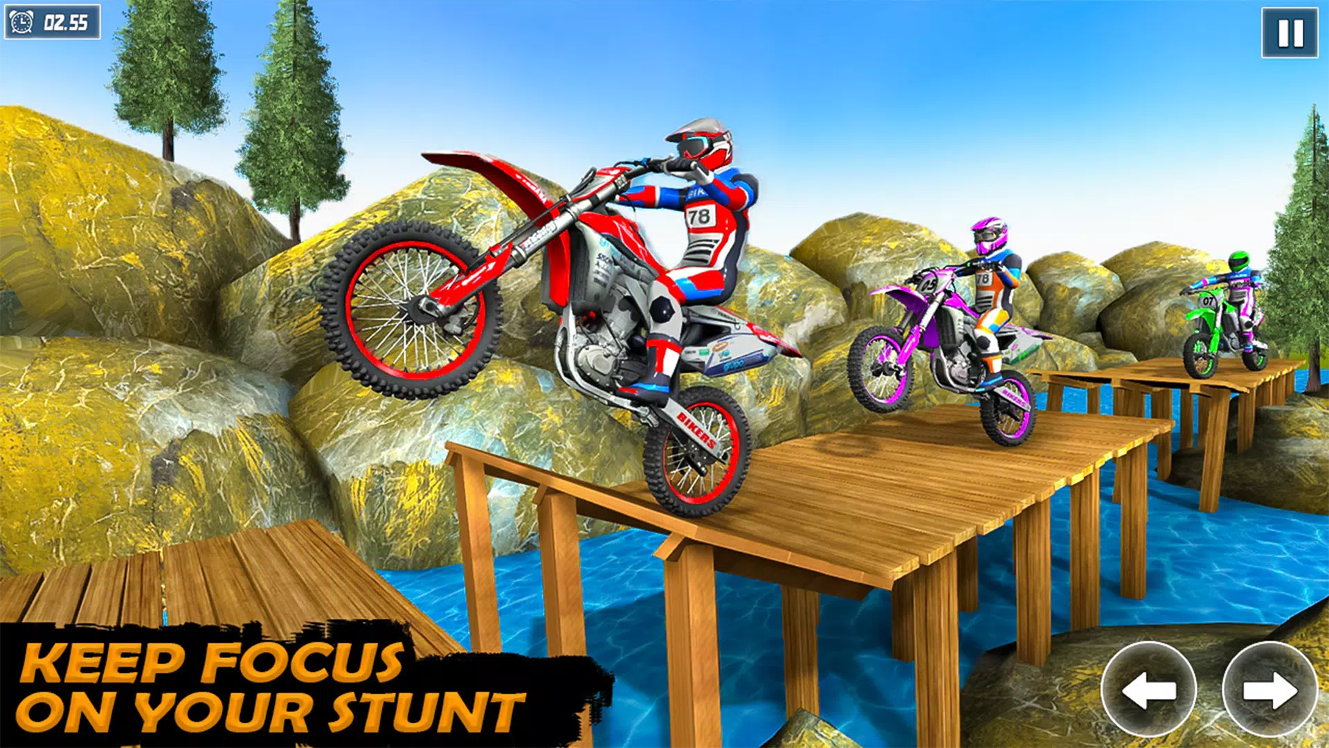 Motocross Dirt Bike Race Game স্ক্রিনশট 2