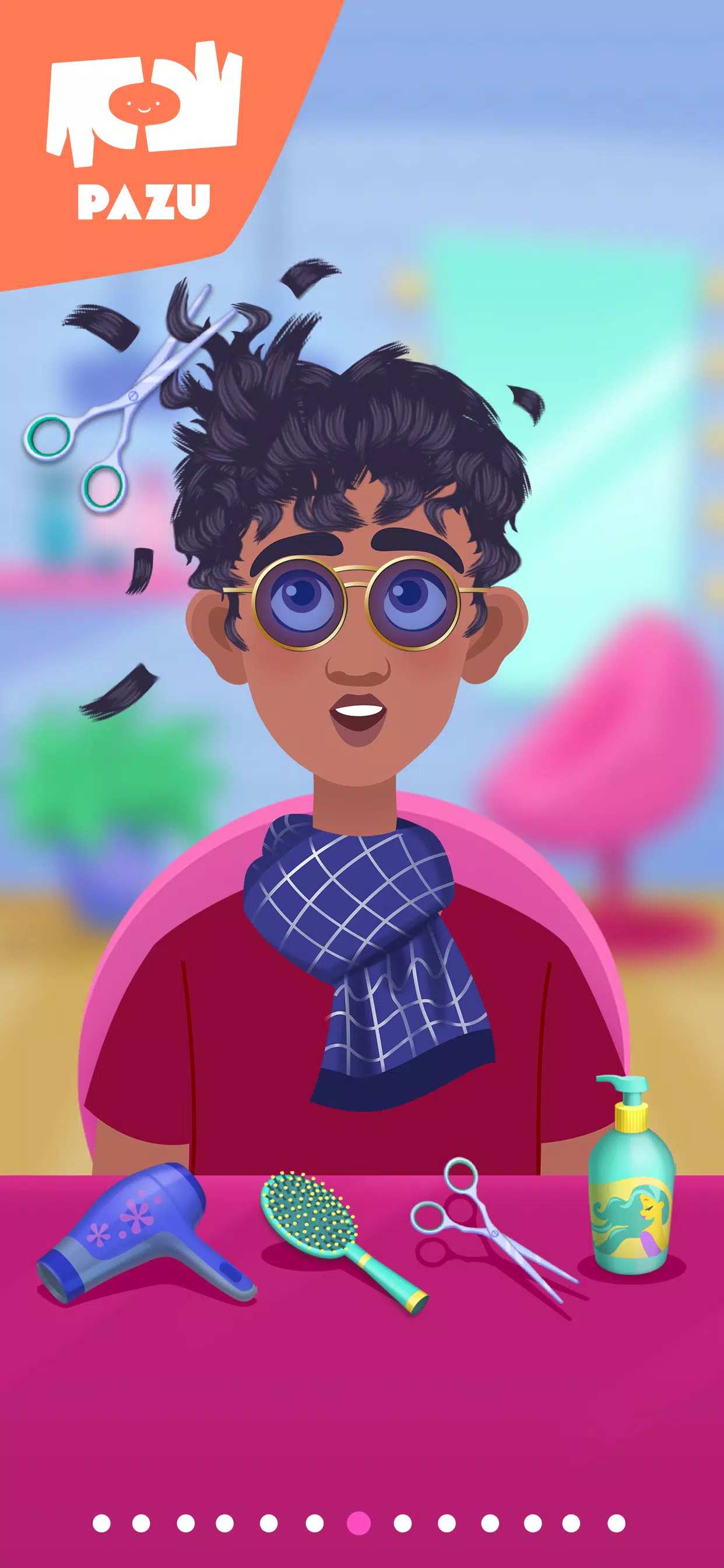 Juego de peluquería para niñas Captura de pantalla 3