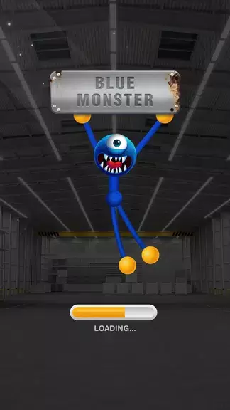 Blue Monster: Stretch Game Ảnh chụp màn hình 0