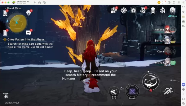 Embark on Honkai: Star Rail Adventures on Mac with BlueStacks Air