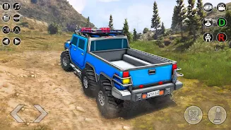 Offroad Jeep Driving Jeep Game ဖန်သားပြင်ဓာတ်ပုံ 0