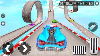 Car Games: Stunts Car Racing Ekran Görüntüsü 0