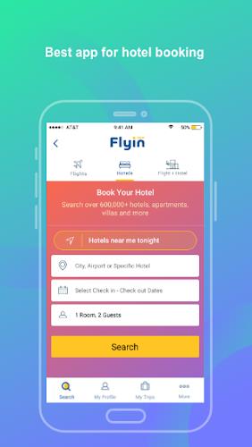 Flyin.com - Flights & Hotels स्क्रीनशॉट 2