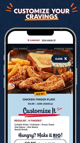 Zaxbys Tangkapan skrin 2