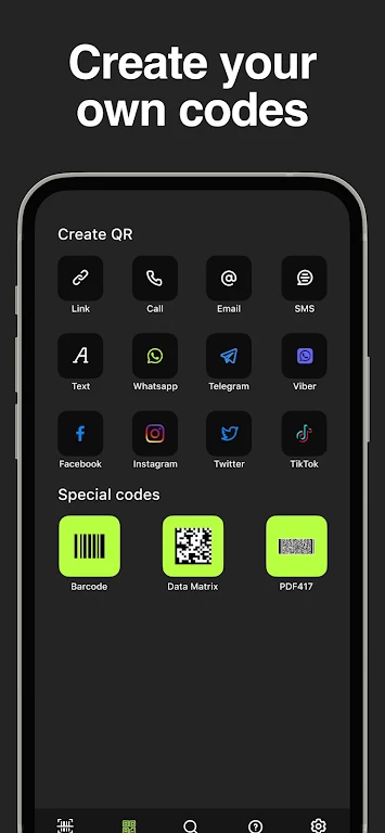 QR code Scanner & Creator应用截图第2张