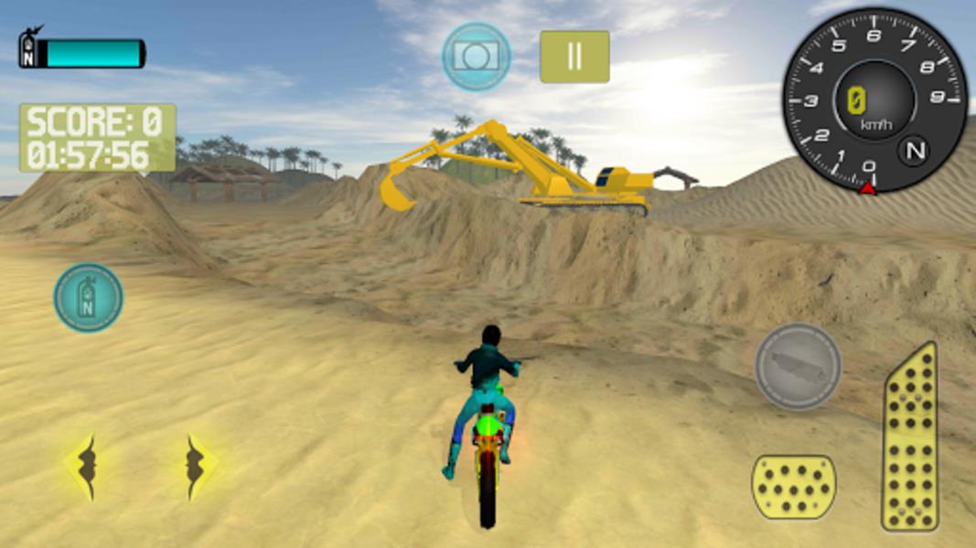 Motocross Desert Simulator Zrzut ekranu 1