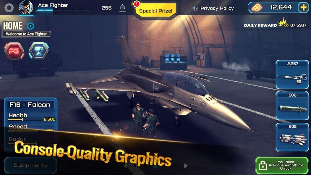 Ace Fighter: Modern Air Combat Mod স্ক্রিনশট 1