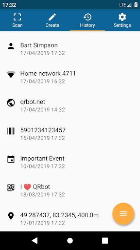 QRbot: QR & barcode reader স্ক্রিনশট 2