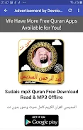 Sudais Audio Quran Offline JUZ Capture d'écran 2