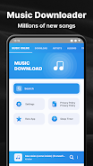 Music Download Mp3 ภาพหน้าจอ 0