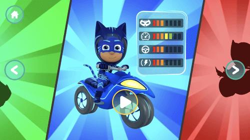 Schermata PJ Masks: Racing Heroes 0