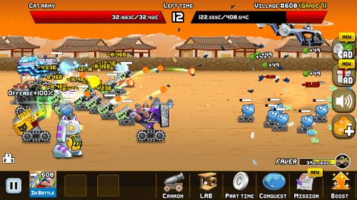 Idle Cat Cannon Tangkapan skrin 0