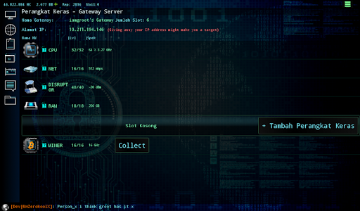 Hackers Online (MMO Simulator) Screenshot 2