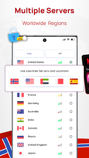 Norway VPN: Get Norway IP স্ক্রিনশট 1