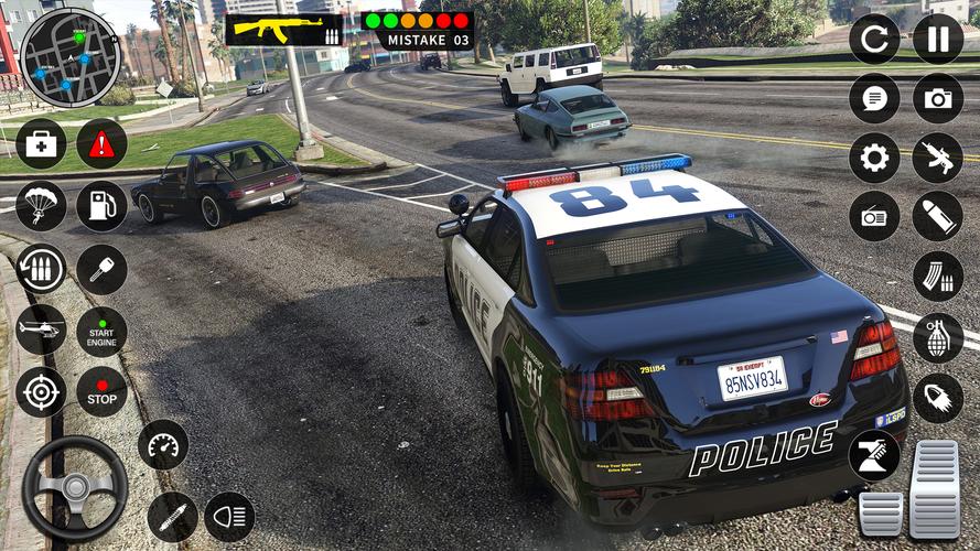 City Cop Chase Adventure Tangkapan skrin 0