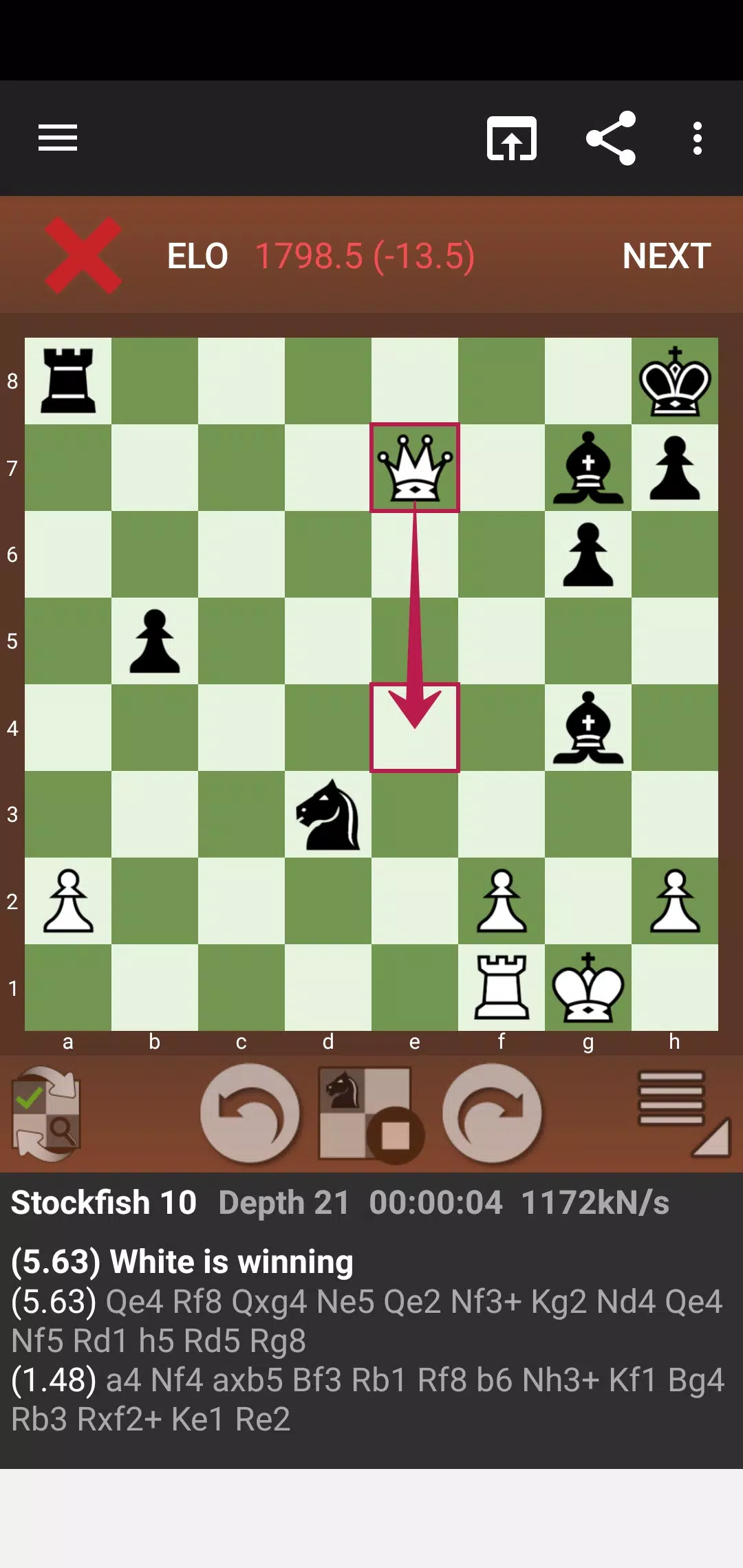 Fun Chess Puzzles 螢幕截圖 2