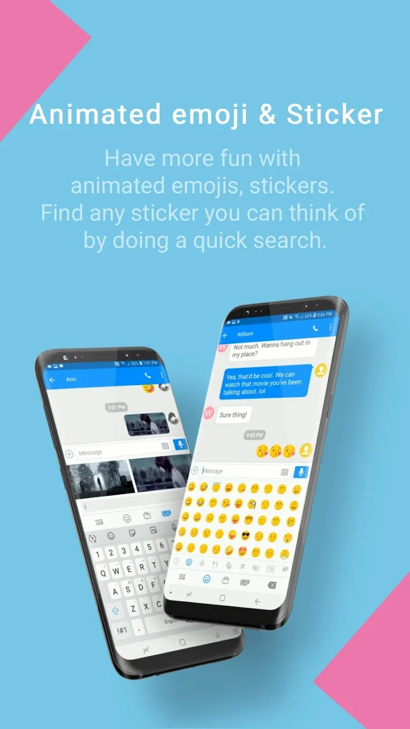 Handcent Next SMS messenger Captura de tela 2