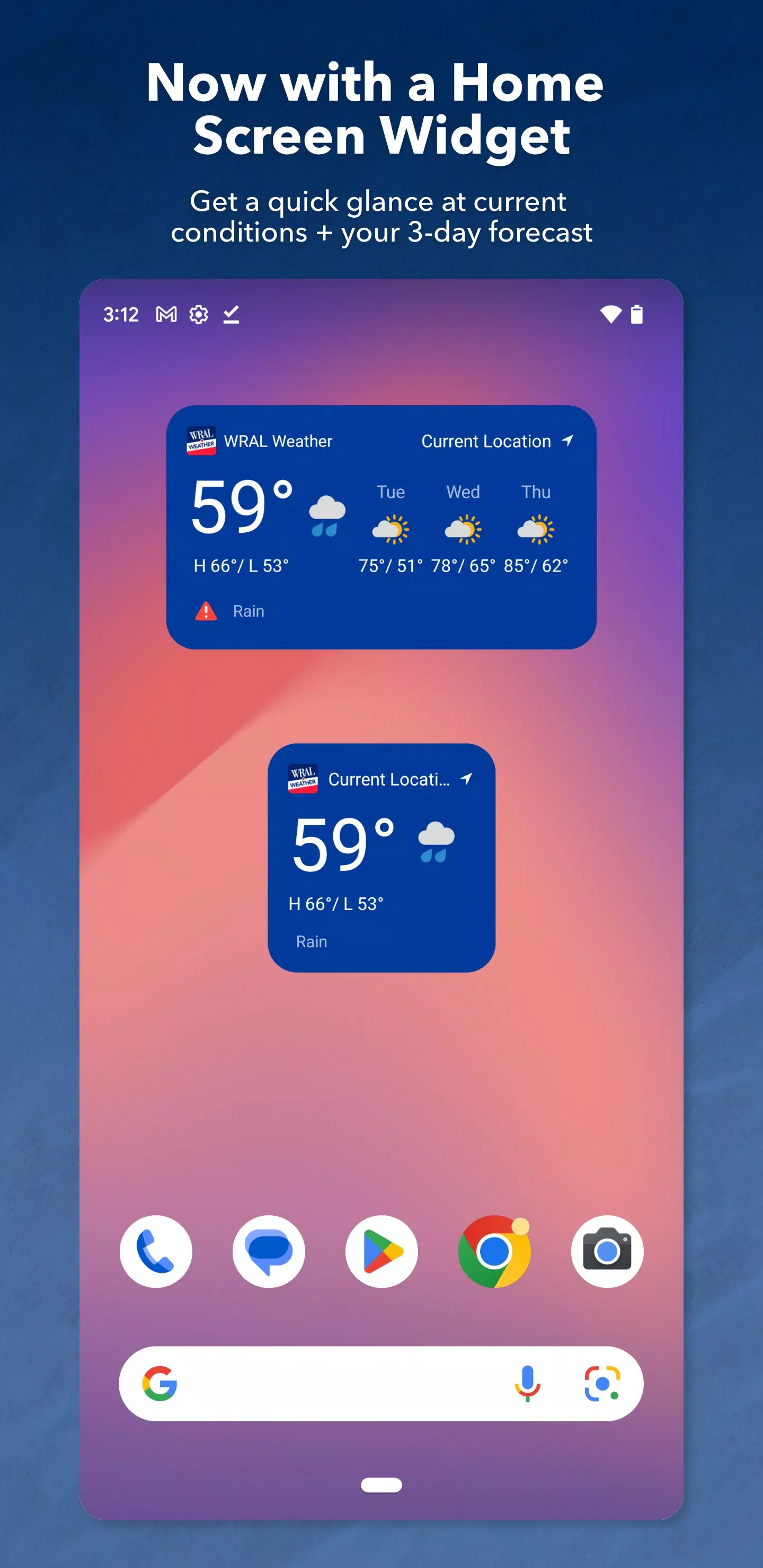 WRAL Weather Captura de pantalla 2