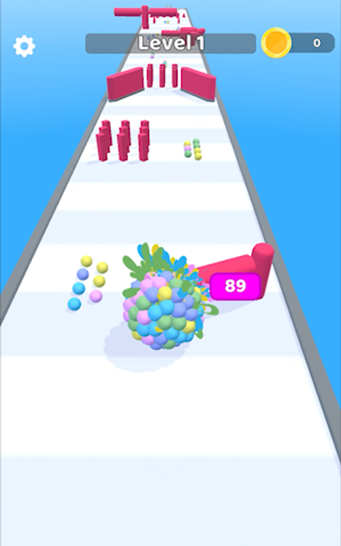 Orbeez Run 3D Mod Captura de tela 0