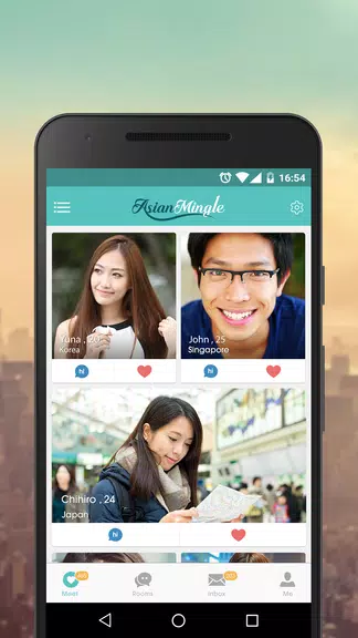 Asian Mingle：在亞洲認識、聊天和約會單身人士 螢幕截圖 0