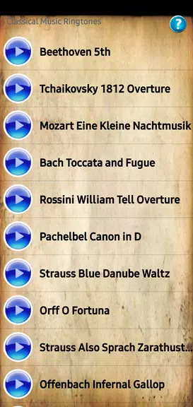 Classical Music Ringtones 螢幕截圖 0