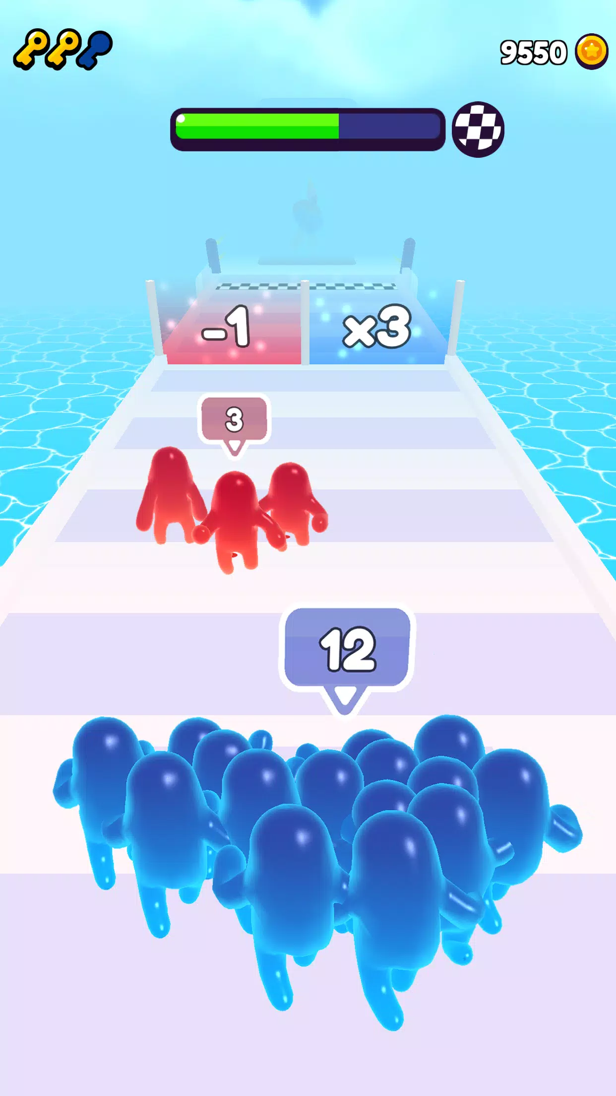 Join Blob Clash 3D: 러너 게임 스크린샷 2