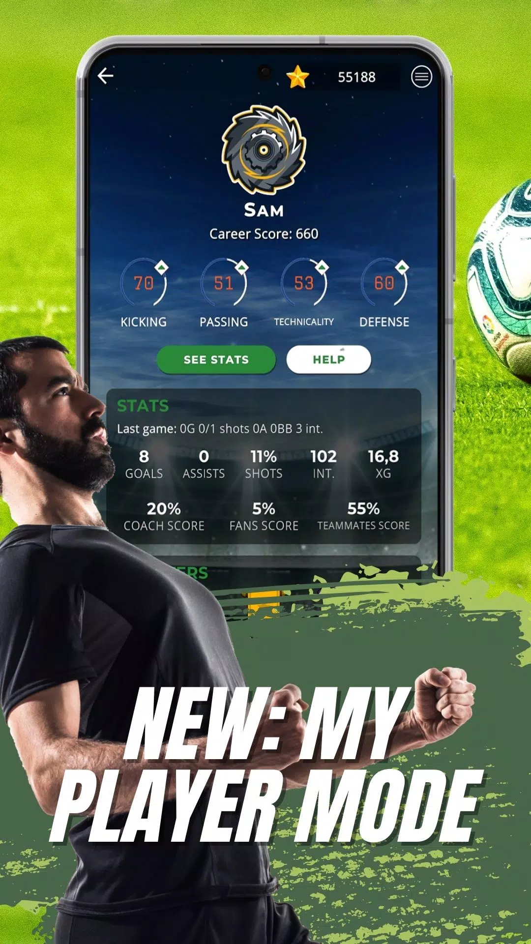 Astonishing Eleven Football 螢幕截圖 3