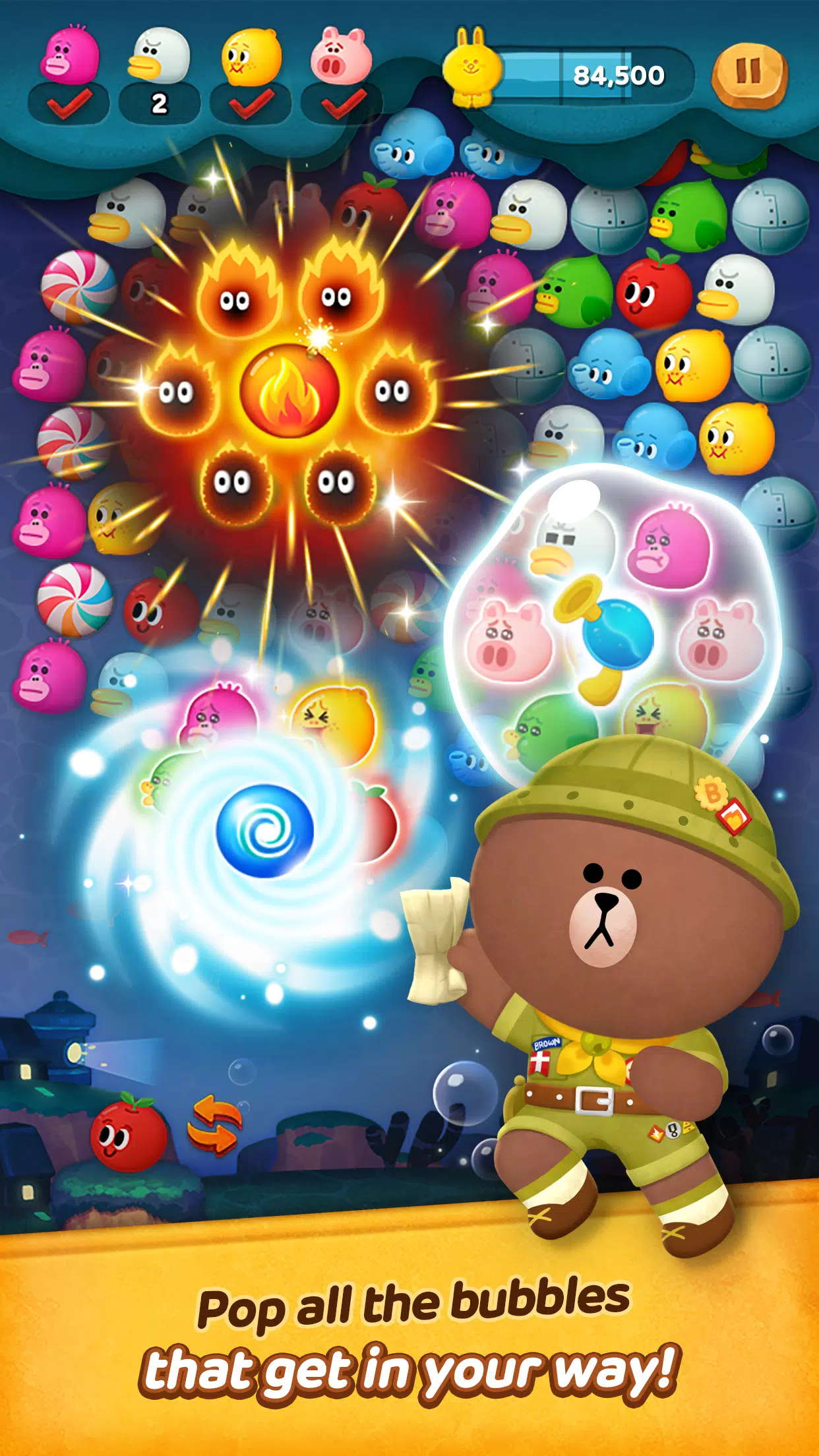 LINE Bubble 2 Screenshot 1